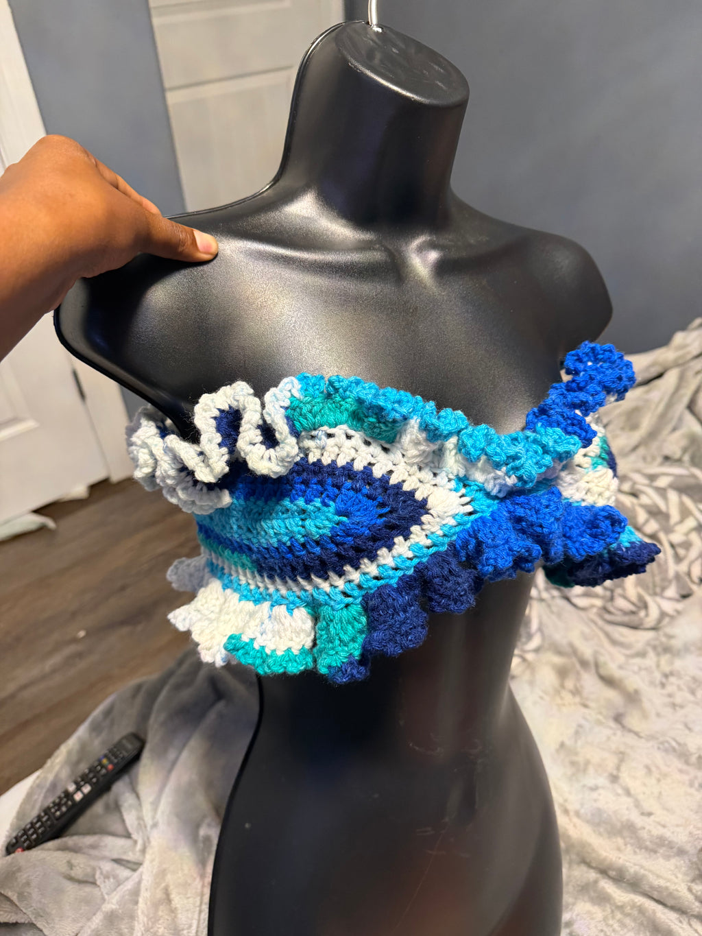 Ruffle Tube Top